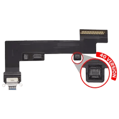 Laddningsport Flexkabel för iPad Air 5 (Cellular) (Premium) (Blå) blå