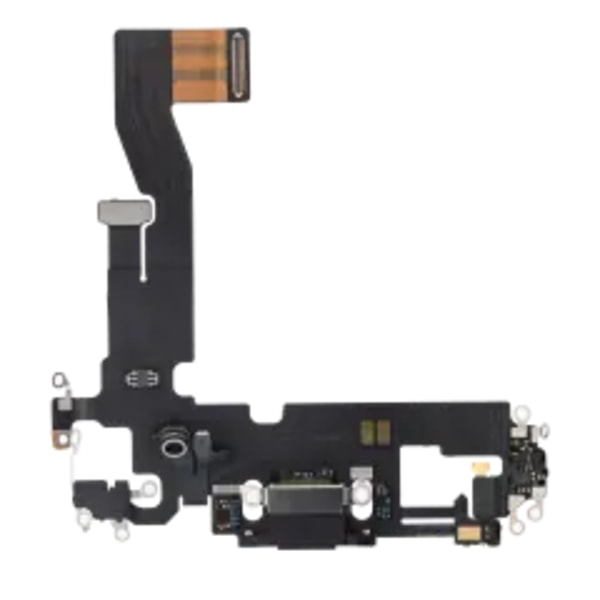 Laddningsport Flexkabel för iPhone 12 / 12 Pro (Premium) (Grafit)
