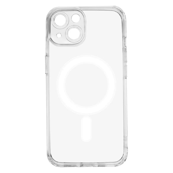 Anti Shock 1,5 mm Mag skal för iPhone 13 transparent kameraskydd transparent