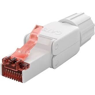 Goobay RJ 45 UTP 0,5 meter uskärmet röd röd
