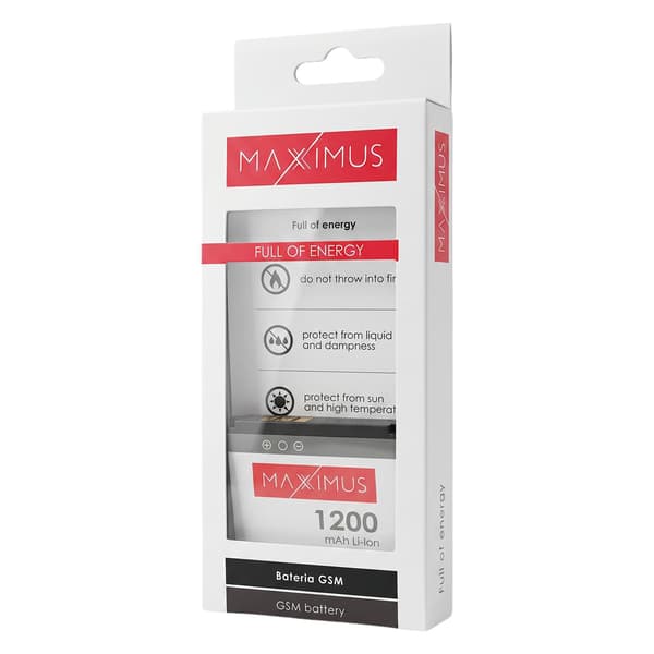 BATTERI MAXXIMUS NOKIA 6280 1200 mAh BP-6M