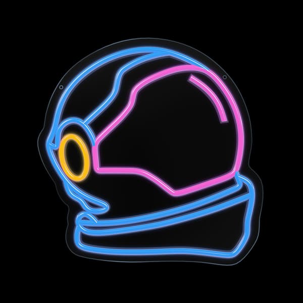 Neon PLEXI LED ASTRONAUT flerfärgad FPNE22 Forever Light