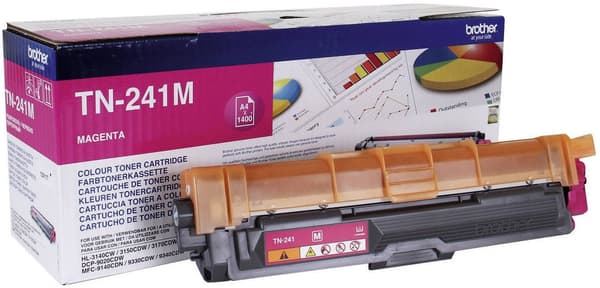 Brother TN 241M Magenta 1400 sidor Toner