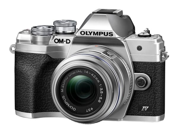 Olympus OM-D E-M10 Mark IV 20.3Megapixel Silver Digitalkamera silver