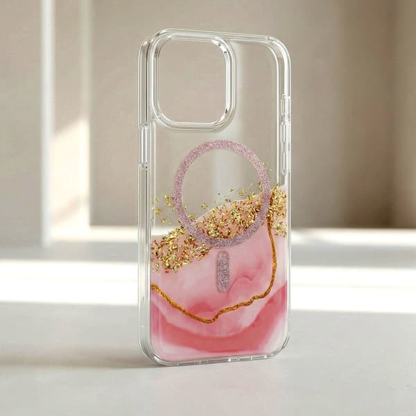 Epoxy Mag skal för Samsung Galaxy S26 Plus rosa