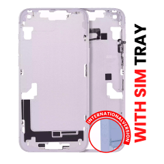Mellanstomme med smådelar för iPhone 14 Plus (EU / Global version) (Eftermarknad Plus) (Lila) lila