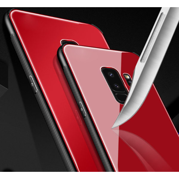 Glas fodral För Samsung Galaxy S9 plus