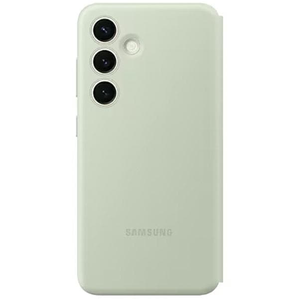 Samsung Smart View Wallet Case för Samsung Galaxy S24 Plus ljusgrön