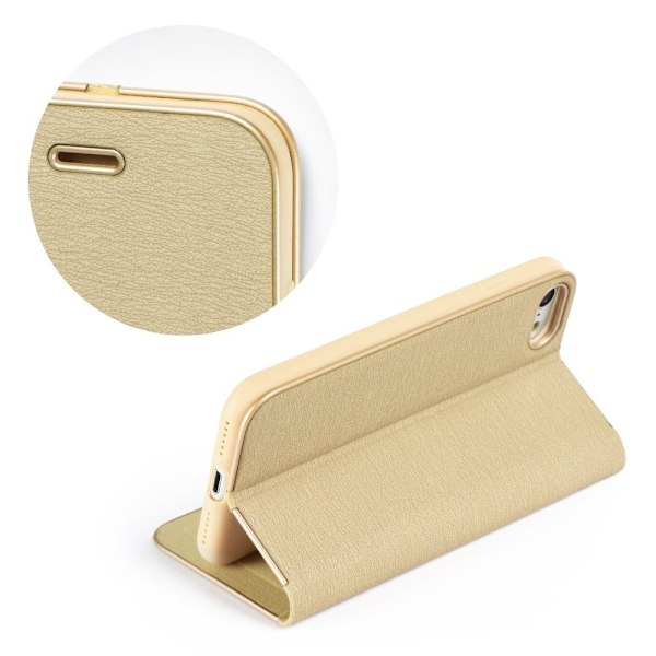 Luna Book för APPLE IPHONE 12 PRO MAX guld guld