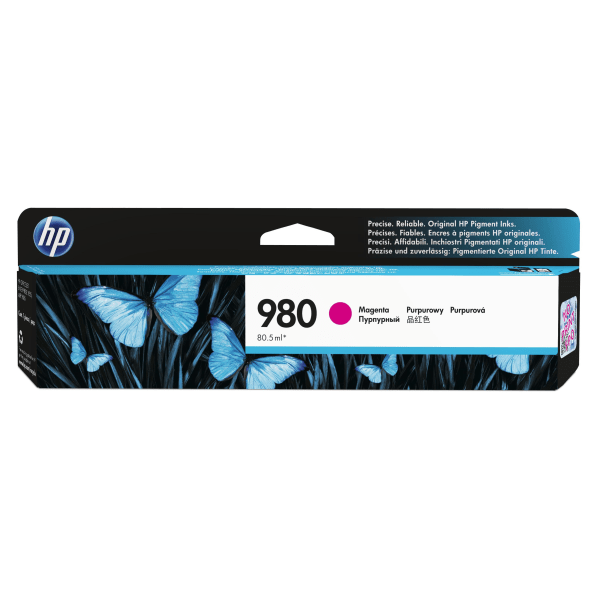 HP 980 Magenta 6600 sidor bläck D8J08A