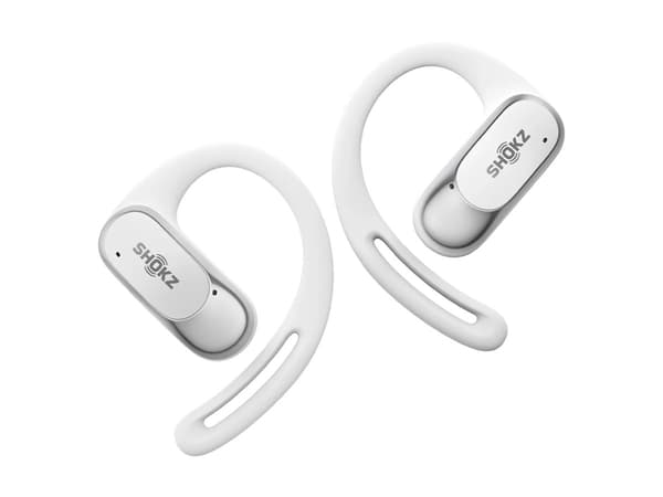 Shokz OpenFit Air trådlös TWS earbuds vit vit