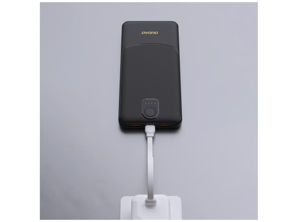 Dudao K10 powerbank 10000mAh 10 Watt vit vit