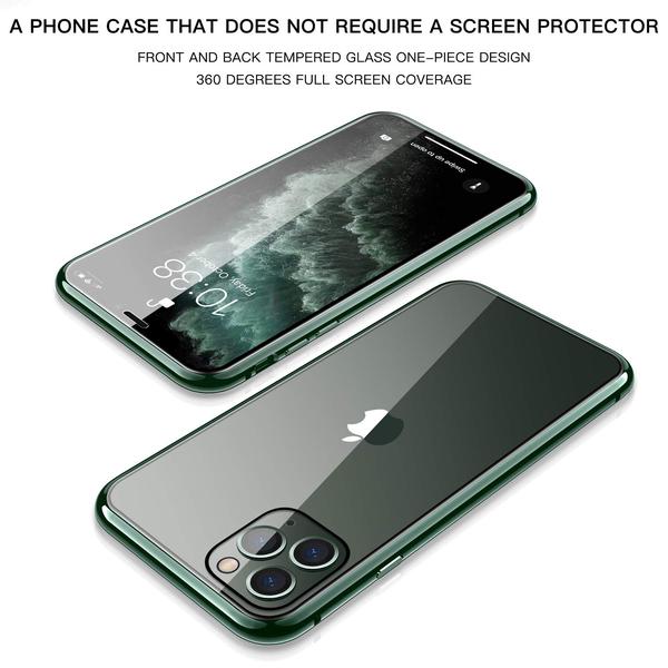 magnet fodral för din iphone 11|grön pro max