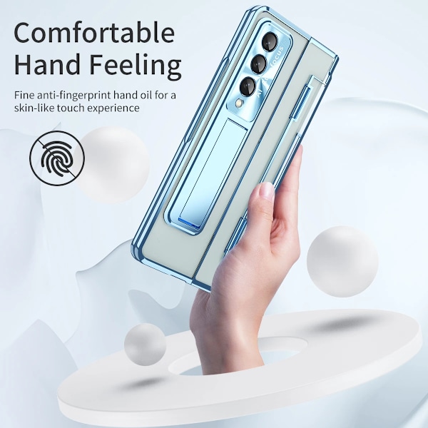 Sakervi fodral för Samsung Galaxy Z Fold 5  svart svart