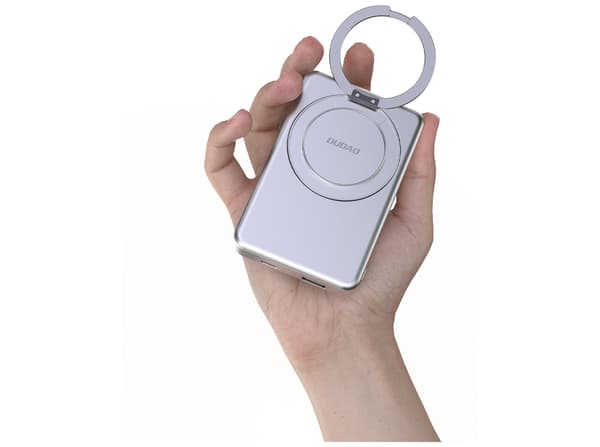 Dudao K28S trådlös powerbank 5000mAh 20Watt Silver silver