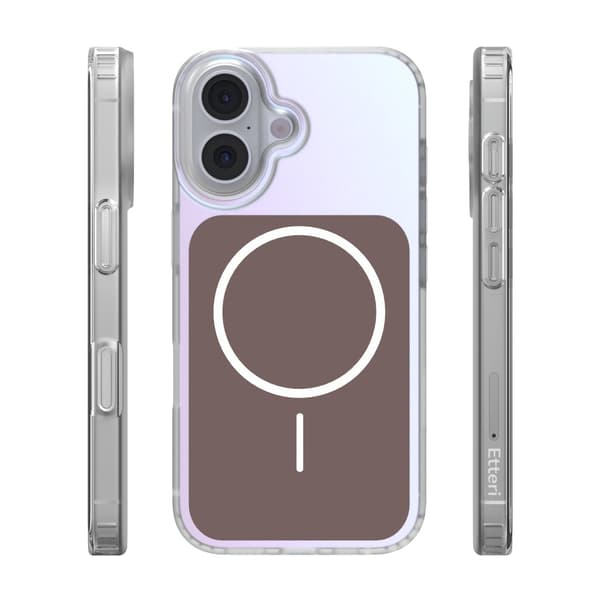 Etteri Hidden Pearl skal för iPhone 16 brun