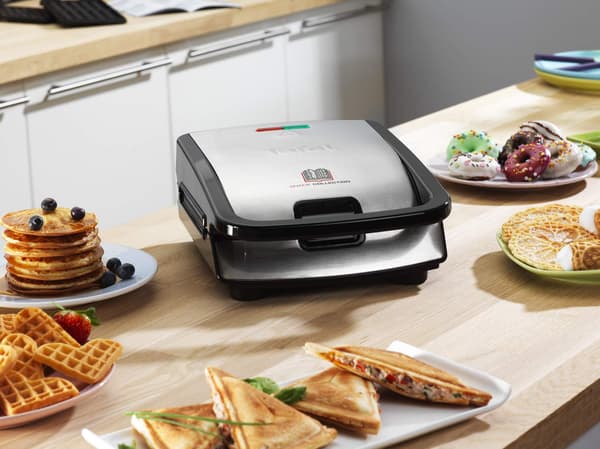 Tefal Snack collection SW852D12 Sandwichtoaster / vaffeljern