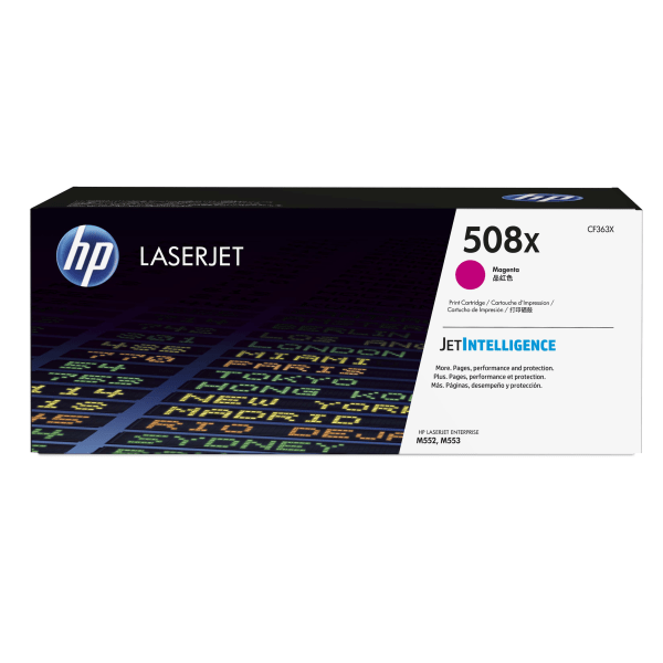 HP 508X Magenta 9500 sidor Toner CF363X