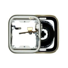 Höljesmontering för Watch Series 8 (45MM) (Aluminium/Starlight) (GPS-version) (Begagnad OEM-dragning: Klass A) vit