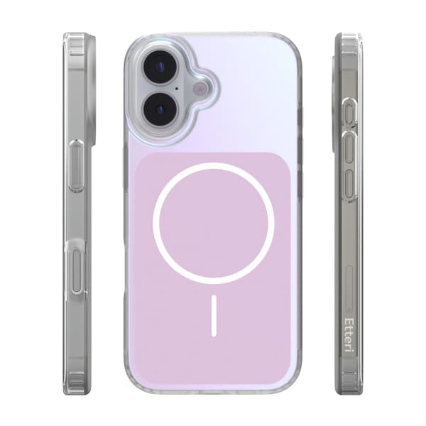 Etteri Hidden Pearl skal för iPhone 17 rosa rosa
