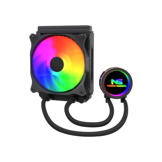 Nordic Gaming LC120 aRGB Vandköler svart 120 mm svart