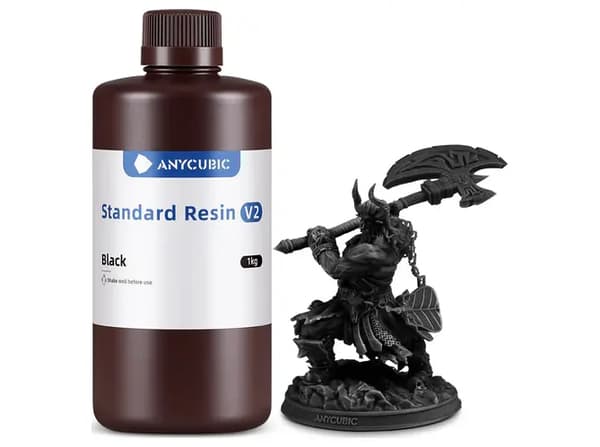 Anycubic Standard V2 1kg Resin svart