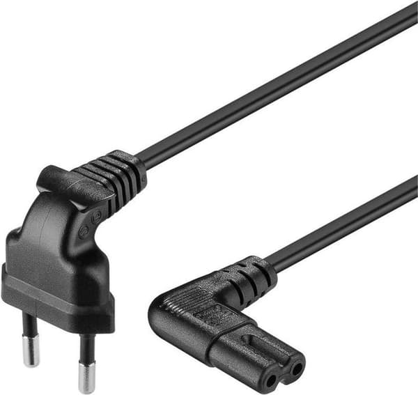 goobay Strömkabel 1.5m svart svart