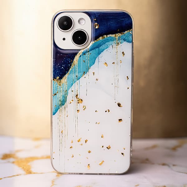 Guld Glam skal för iPhone 11 isberg