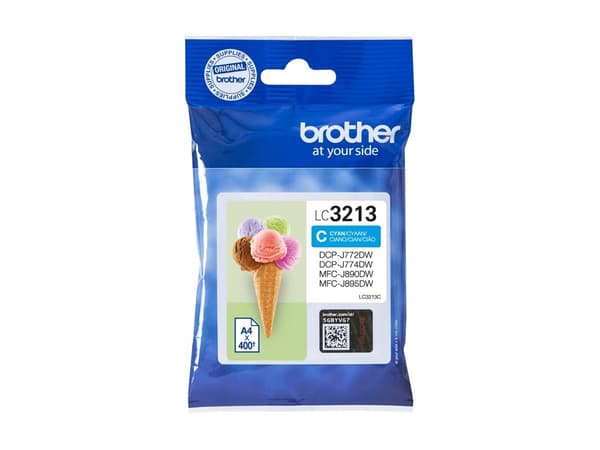 Brother LC 3213BK svart 400 sidor bläck svart