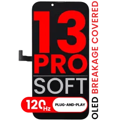 OLED-enhet för iPhone 13 Pro (Eftermarknad Pro: XO7 3.0 Soft) (120HZ)