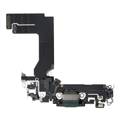 Laddningsport Flexkabel för iPhone 13 Mini (Premium) (Grön)