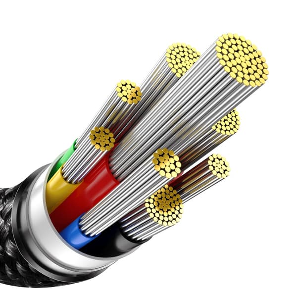 Baseus kabel Tungsten PD USB-C - USB-C 3,0m svart 240W svart