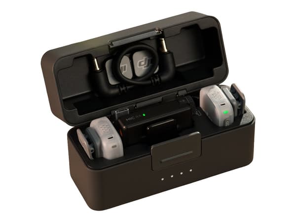 DJI Mic Mini 2 Trådlös mikrofonsystem trådlös Kablet vit