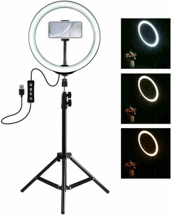 FOTO STUDIO LED RING LJUS