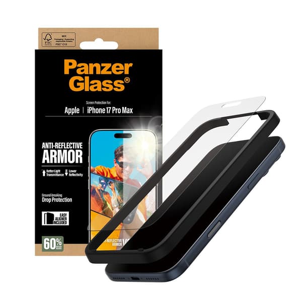 PanzerGlass® Anti-Reflective Armor Skärmskydd 6.3 iPhone 17 Pro Max