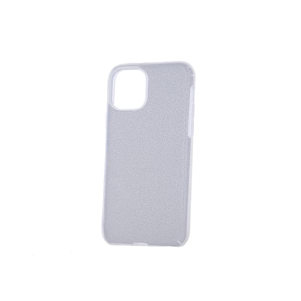 Glitter 3-i-1-fodral till iPhone 11 Pro silver