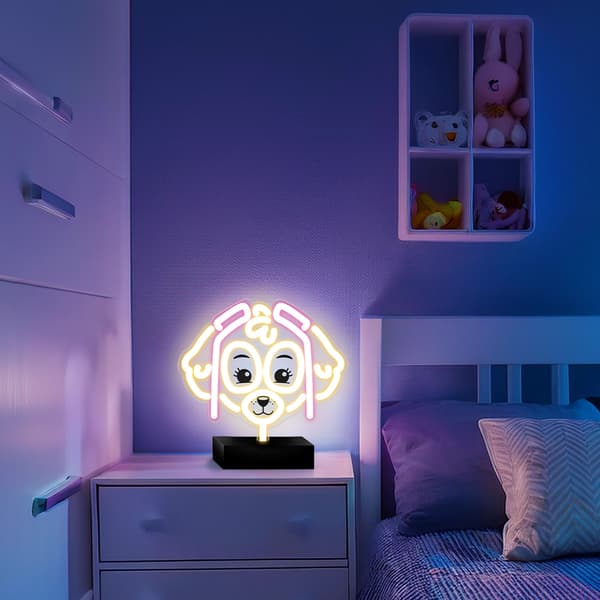 Neon LED på ställ Paw Patrol - Skye OW-120546