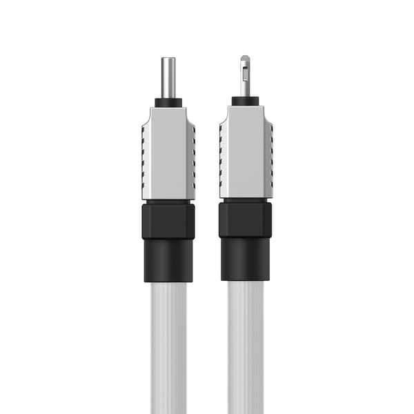 Baseus kabel CoolPlay USB-C - Lightning 2m 20W vit vit