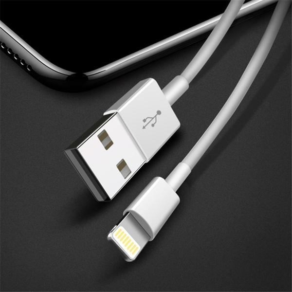 hög kvalitet 2 m iphone  kabel "Vit"
"White"