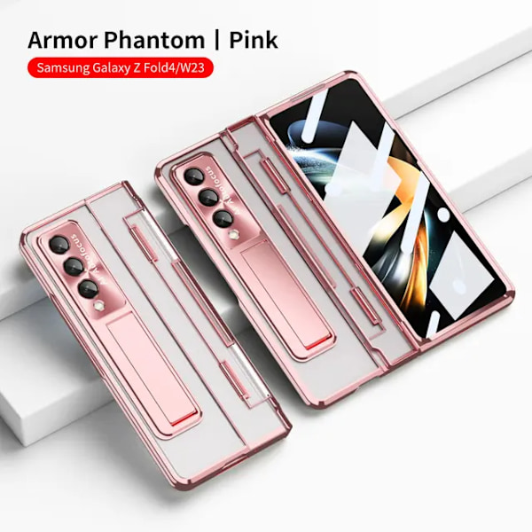 Gångjärnsskydd Fodral för Samsung Galaxy Z Fold 4 blå blå