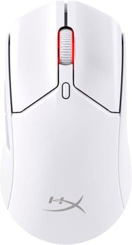 HyperX Pulsefire Haste 2 Optisk trådlös Kabling vit