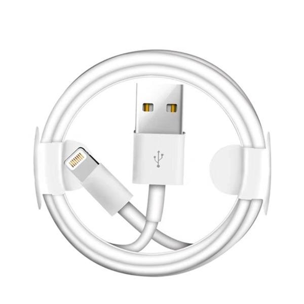 hög kvalitet 2 m iphone  kabel "Vit"
"White"