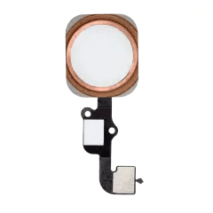 Hemknapp med flexkabel för iPhone 6S / 6S Plus (Rose Gold)