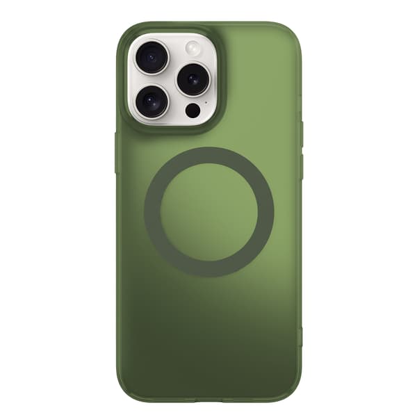Tecto Shield Mistiq Mag skal för iPhone 16 oliv