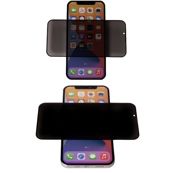 2 st Sekretess skärmskydd för iPhone 17 Pro Max svart