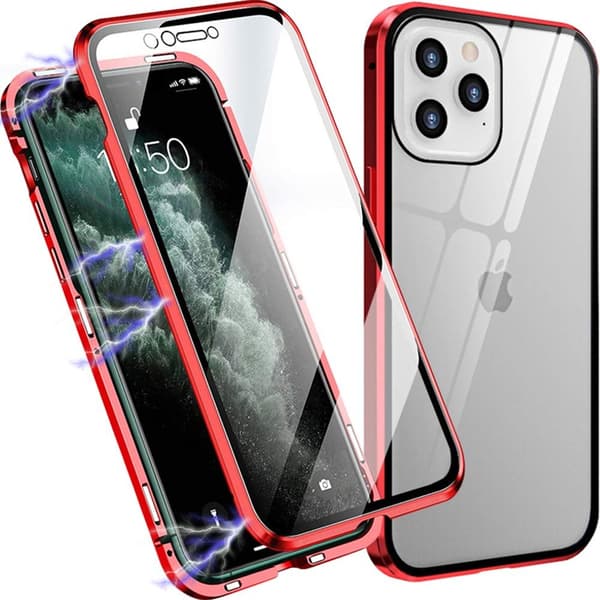 Magneto för iphone 12 pro max|svart svart
