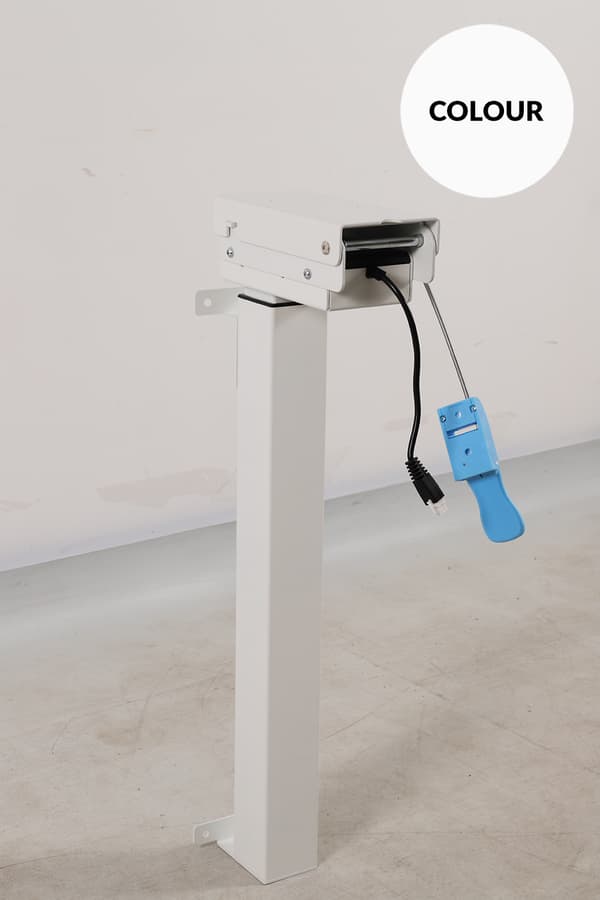 Nordic Office One leg elevation frame White vit