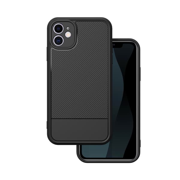 Enkelt kolfodral för iPhone 11 svart
