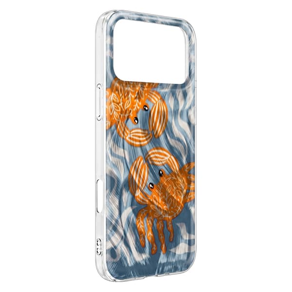 Ultra Trendigt Sommarfodral för iPhone 16 Pro Max 6,9\" krabba