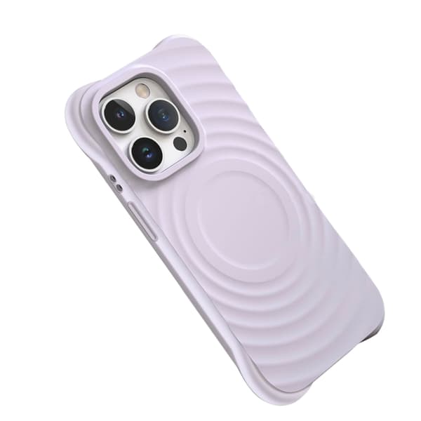 Circle Mag skal för iPhone 14 Pro ljuslila